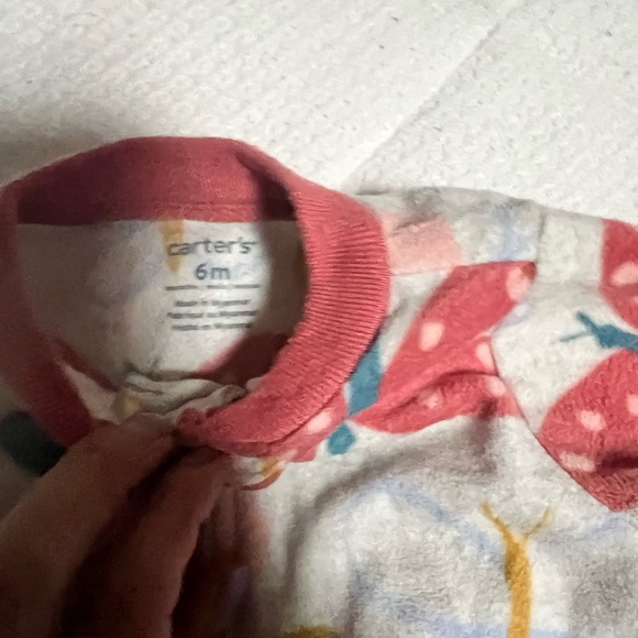 Fleece footed pjs - Picture 8 of 9